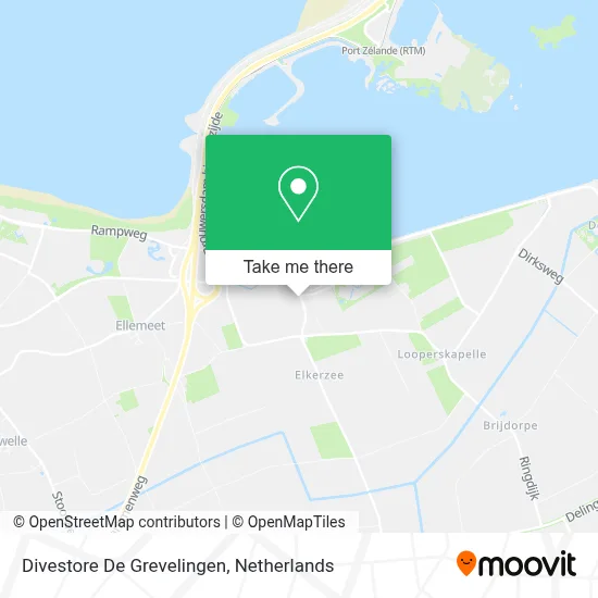 Divestore De Grevelingen map