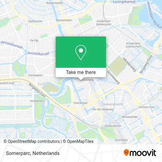 Somerparc map