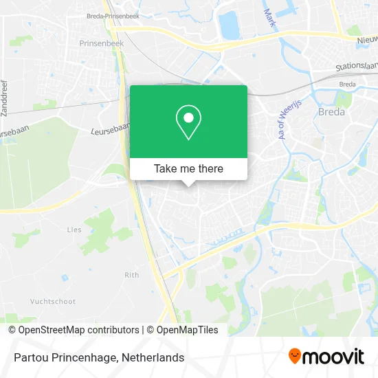 Partou Princenhage map