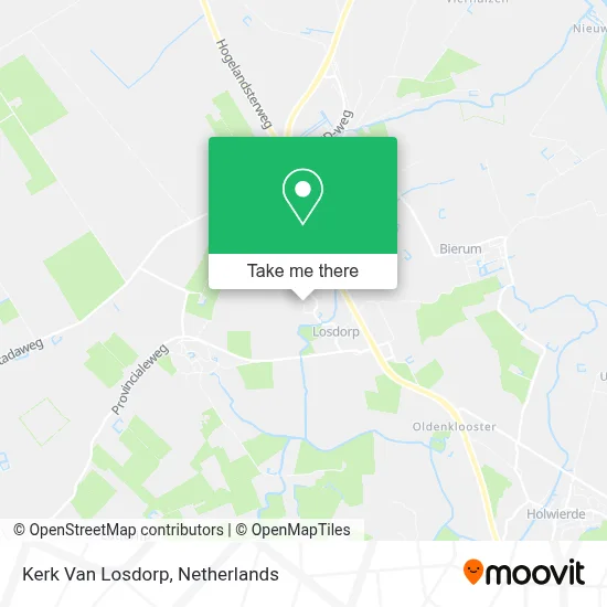 Kerk Van Losdorp Karte