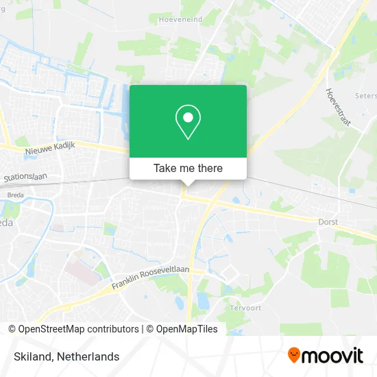 Skiland map