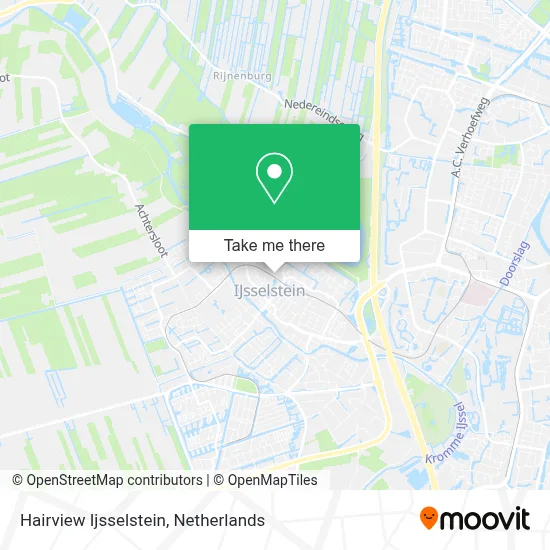 Hairview Ijsselstein map