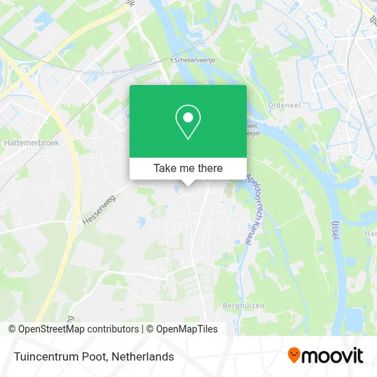 Tuincentrum Poot map