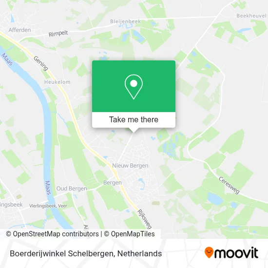 Boerderijwinkel Schelbergen map
