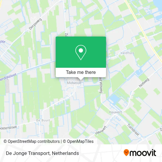 De Jonge Transport map