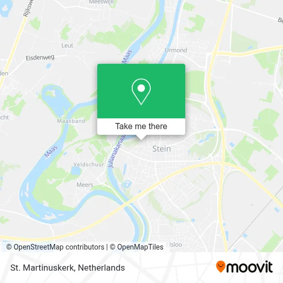 St. Martinuskerk map
