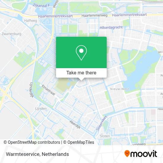 Warmteservice map