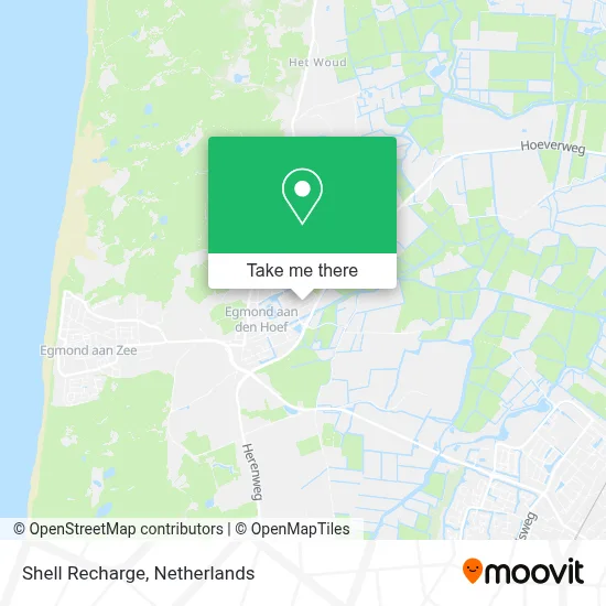 Shell Recharge map