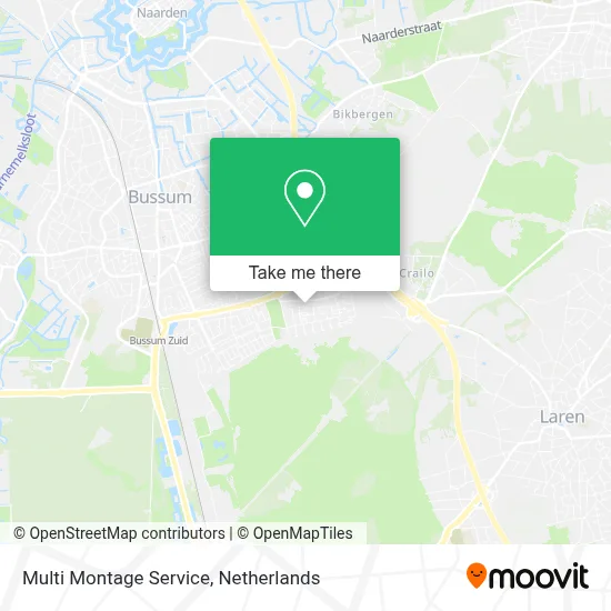 Multi Montage Service map
