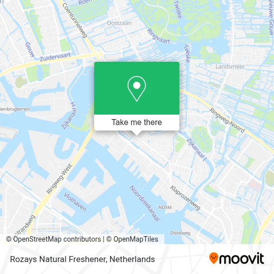 Rozays Natural Freshener map