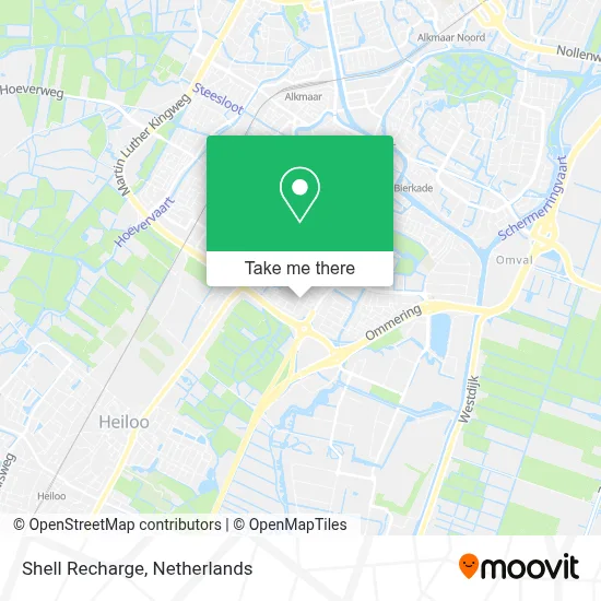 Shell Recharge map