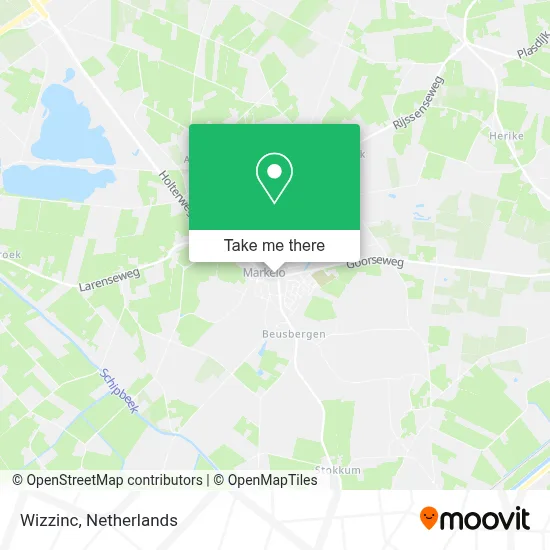 Wizzinc map