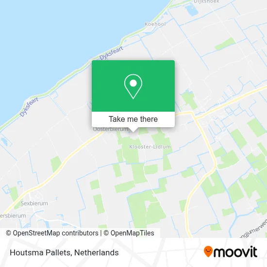 Houtsma Pallets map