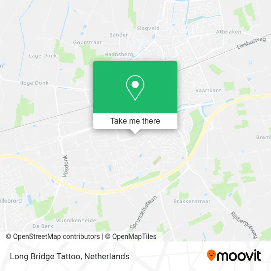 Long Bridge Tattoo map