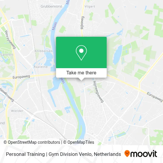 Personal Training | Gym Division Venlo map