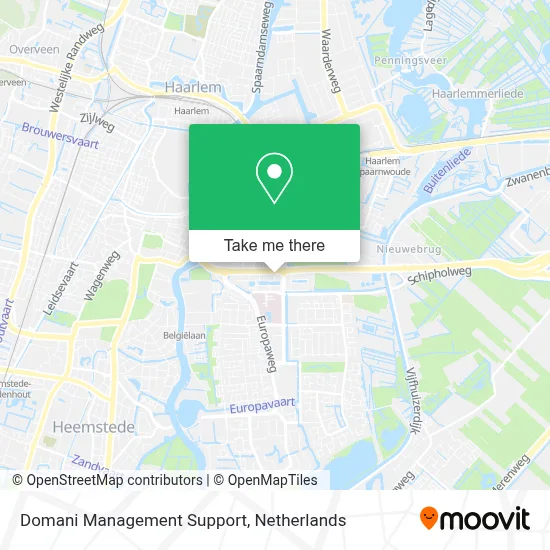 Domani Management Support map