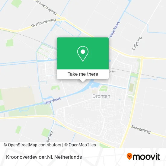 Kroonoverdevloer.Nl map