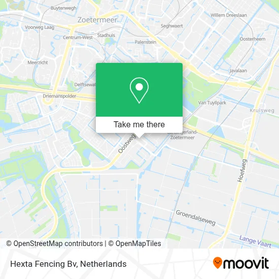Hexta Fencing Bv map