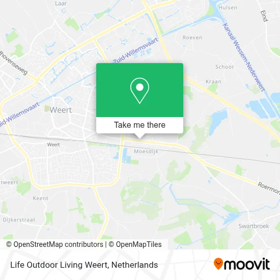 Life Outdoor Living Weert map