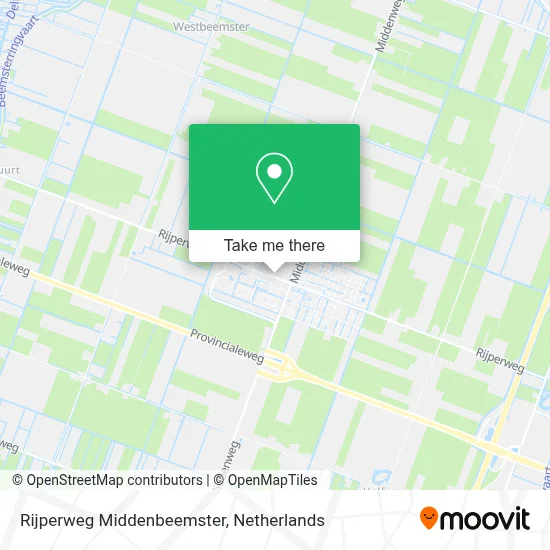 Rijperweg Middenbeemster map