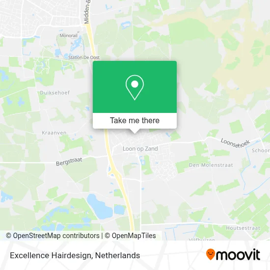Excellence Hairdesign map