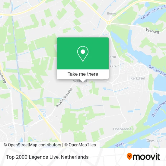 Top 2000 Legends Live map