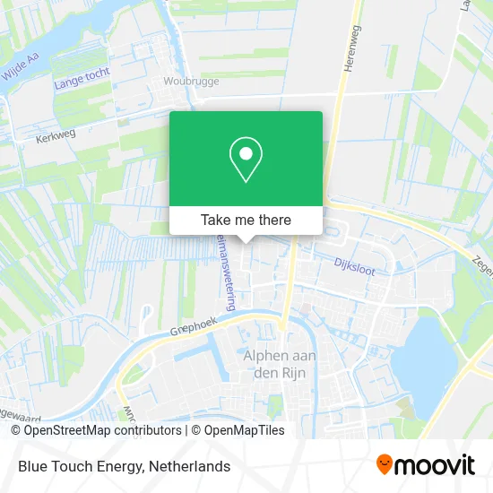 Blue Touch Energy Karte