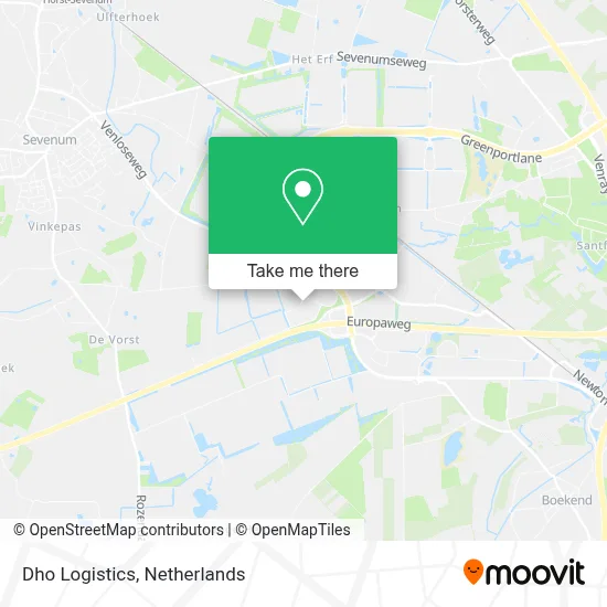 Dho Logistics map