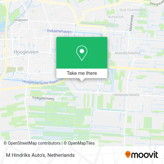 M Hindriks Auto's map