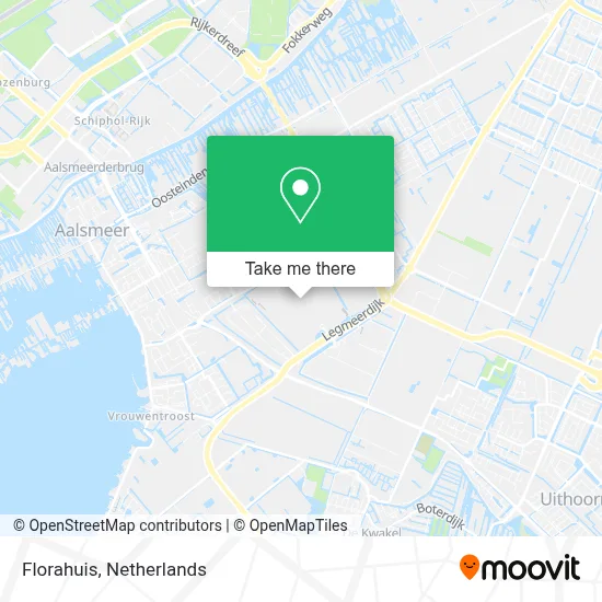 Florahuis map