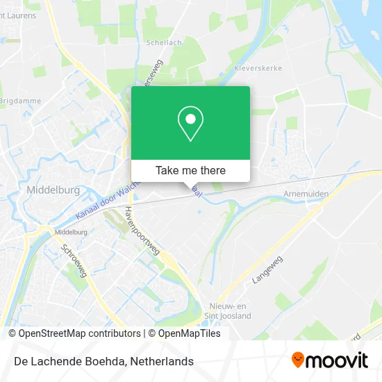 De Lachende Boehda map