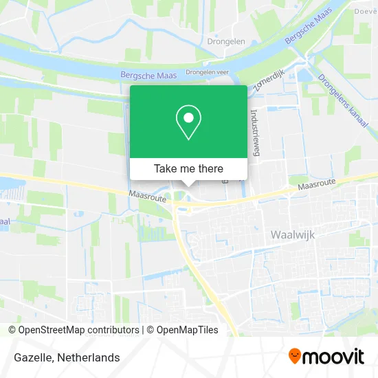 Gazelle map
