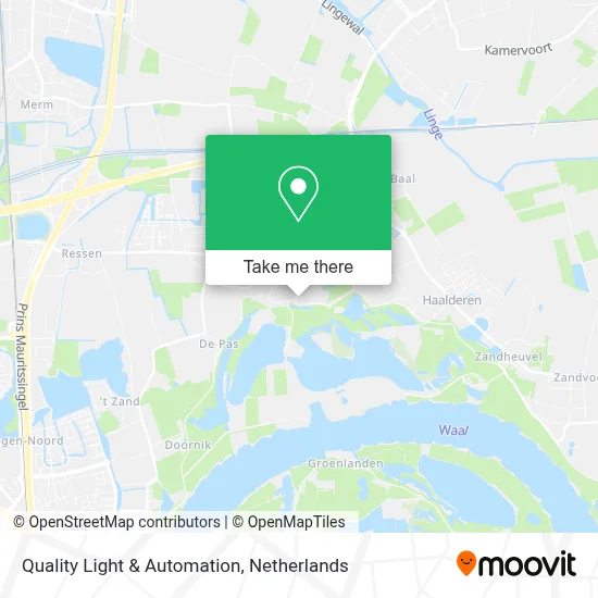 Quality Light & Automation map