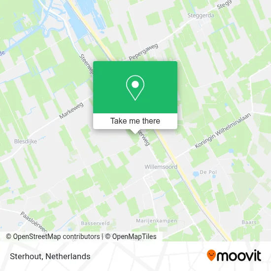 Sterhout map