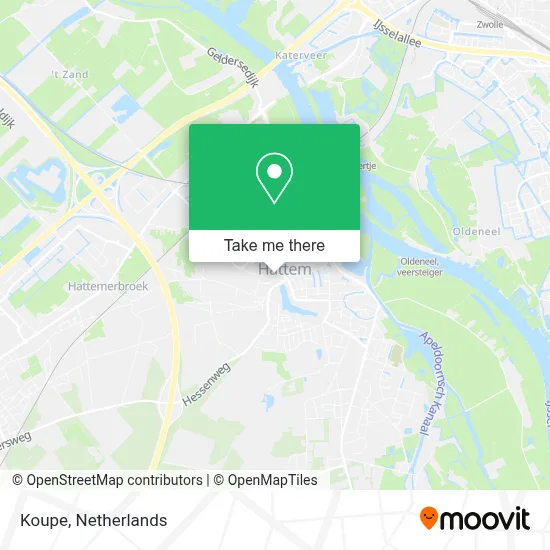 Koupe map
