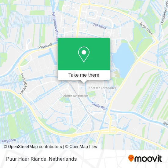 Puur Haar Rianda map