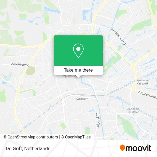 De Grift map
