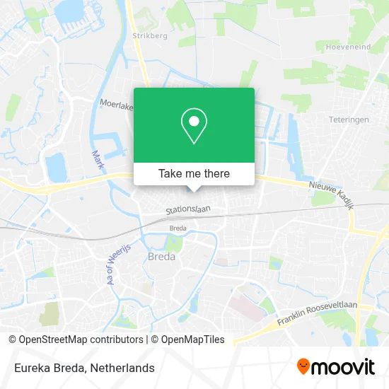 Eureka Breda map