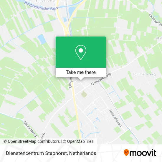Dienstencentrum Staphorst map