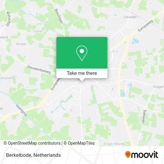 Berkelbode map