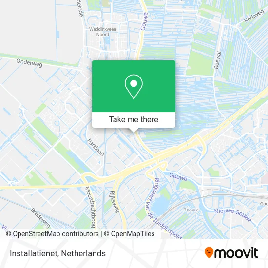 Installatienet map