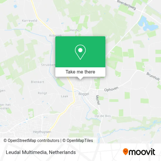 Leudal Multimedia map