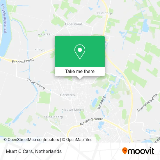 Must C Cars map