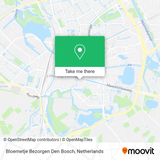 Bloemetje Bezorgen Den Bosch map