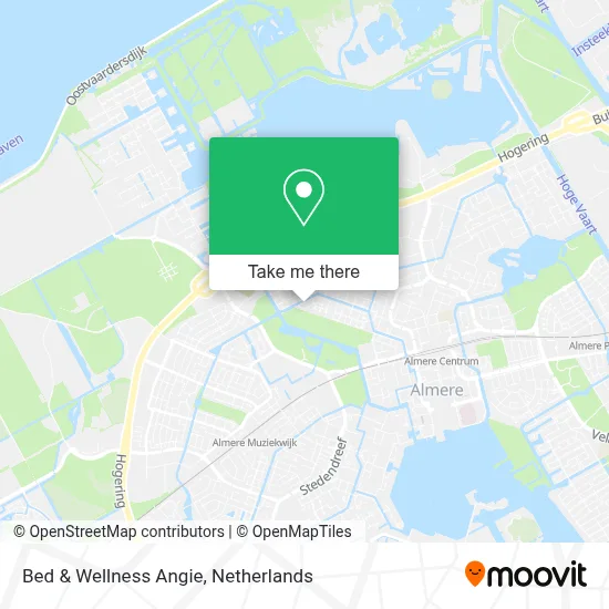 Bed & Wellness Angie map