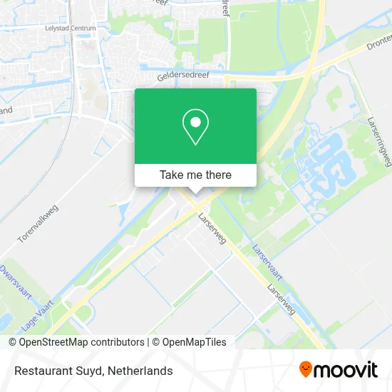 Restaurant Suyd map