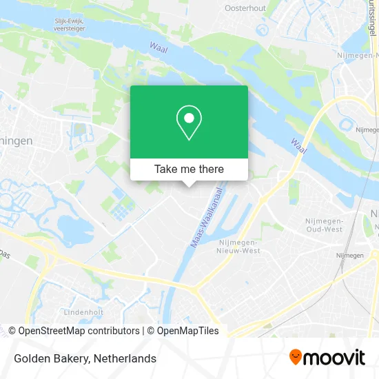 Golden Bakery map