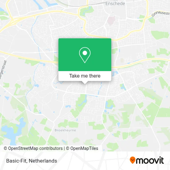 Basic-Fit map