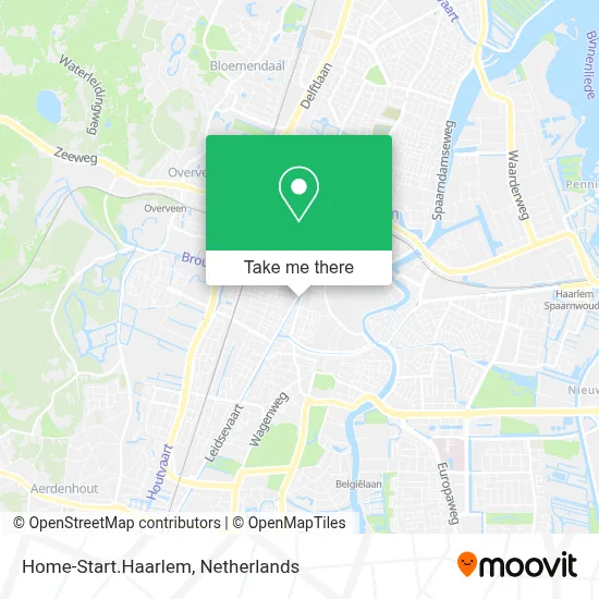 Home-Start.Haarlem map