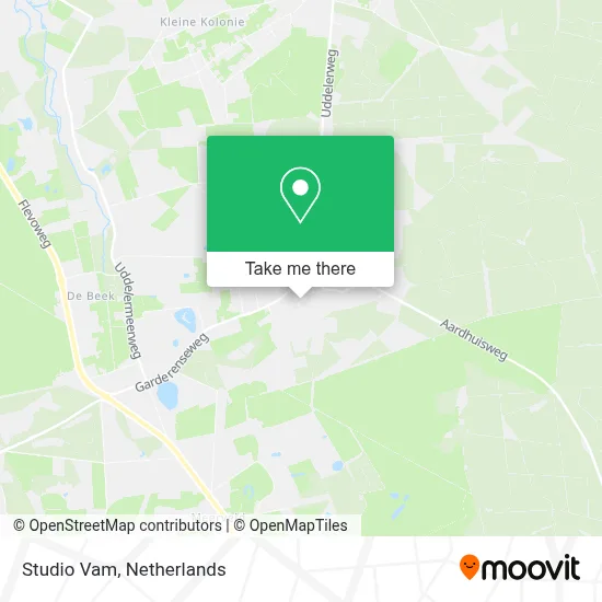 Studio Vam map